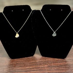 Melody “Love” Heart Pendant Necklace – Gold or Silver